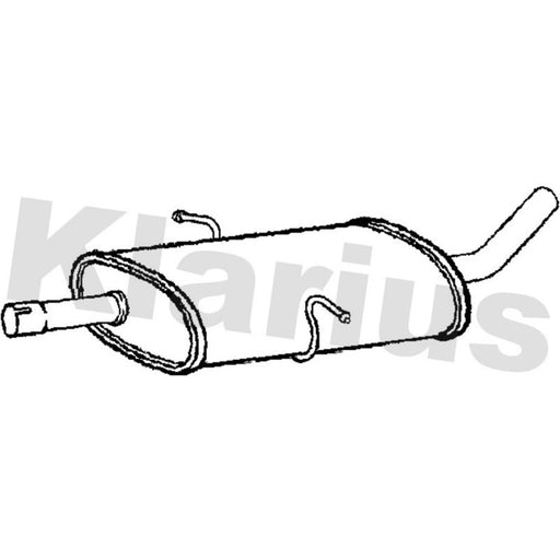 Klarius Box With Centre Pipe Centre MZ514M