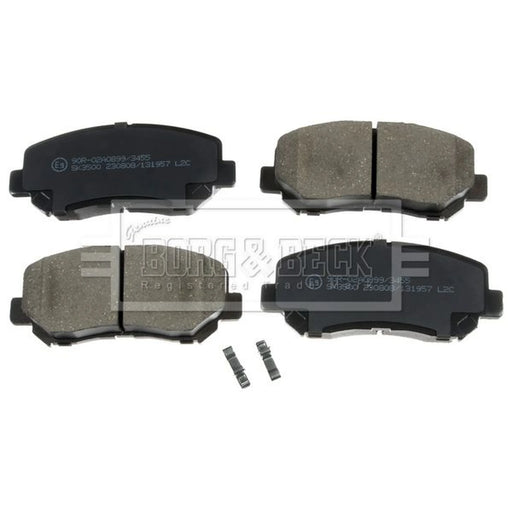 Borg & Beck 4 x Front Brake Pad Set BBP2555