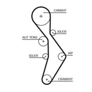 Gates Timing Belt & Water Pump Kit KP35604XS