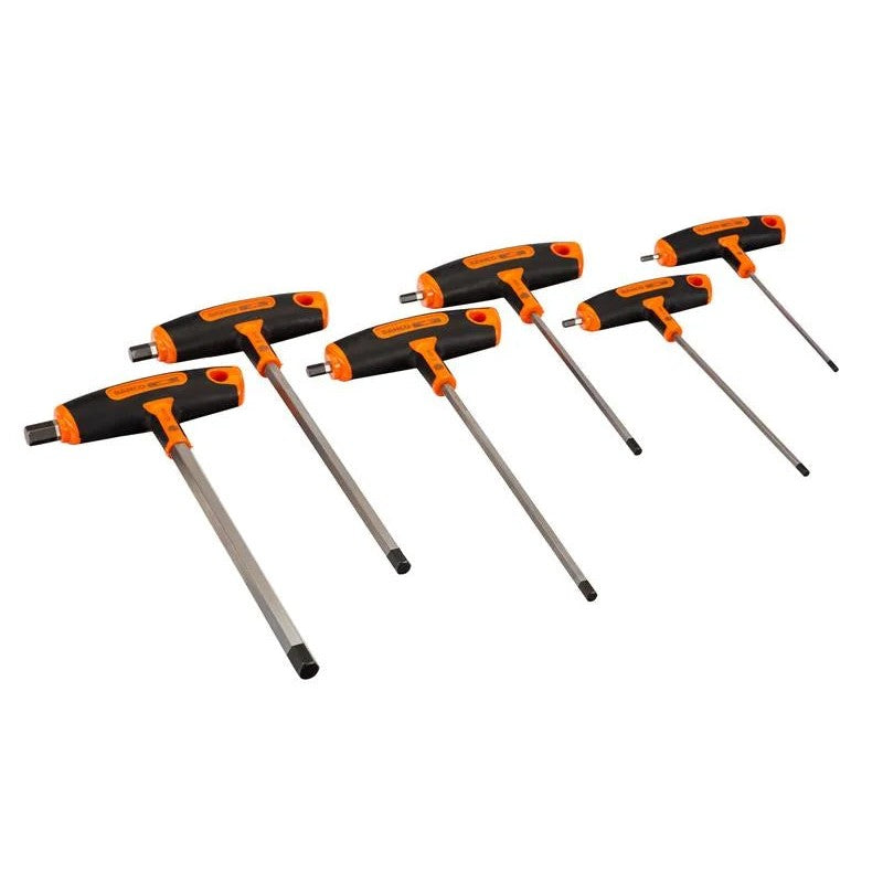 Bahco 903T-1 T-Handle Hex Screwdriver Set, 6 Piece - 903T-1