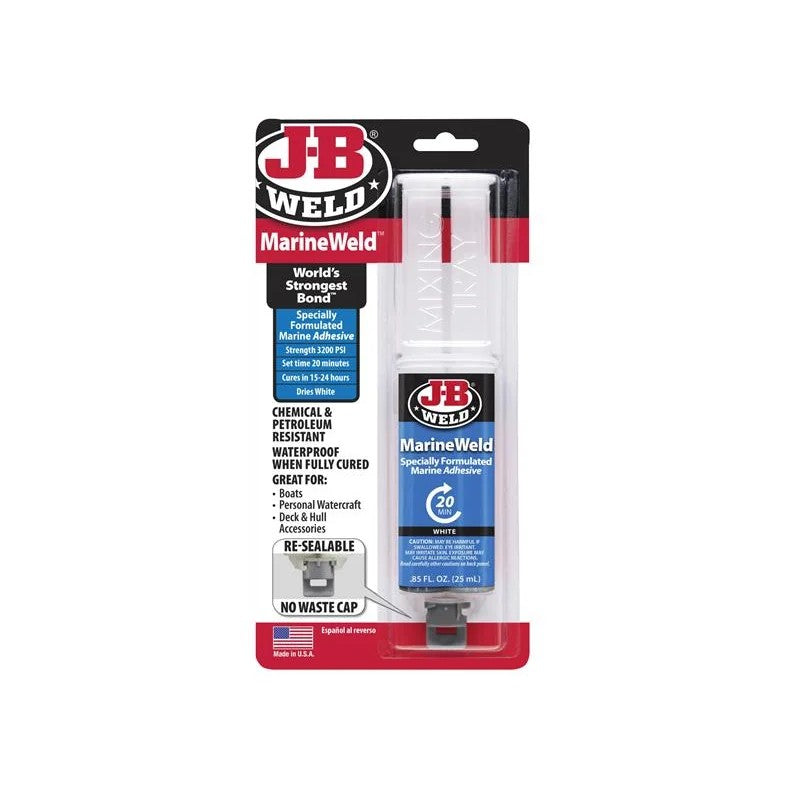 J-B Weld MarineWeld™ Epoxy Syringe 25ml - 50172UK