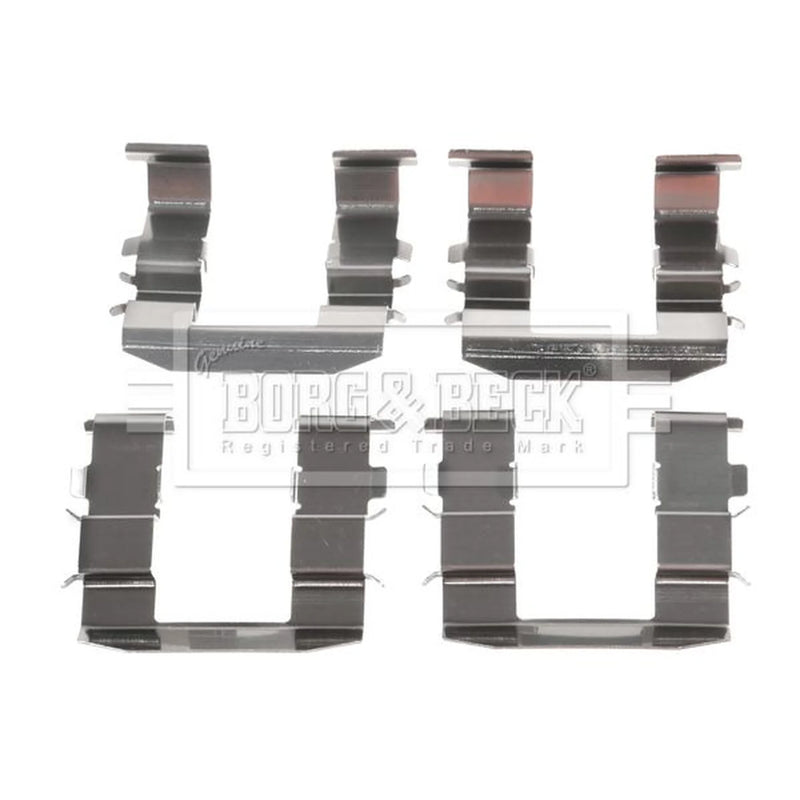 Borg & Beck Brake Pad Accessory Fitting Kit Rear BBK1407