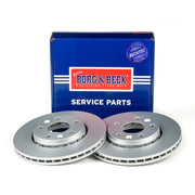 Borg & Beck 2 x Vented Front Brake Discs BBD4640