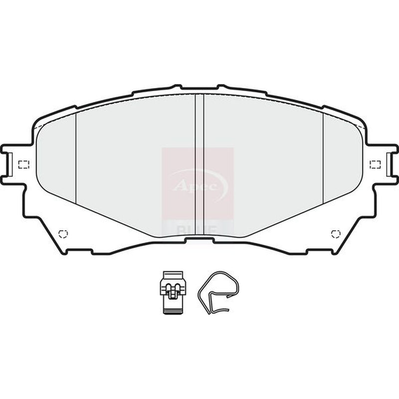 Apec Front Brake Pad Set PD3735