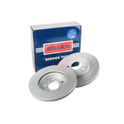 Borg & Beck 2 x Vented Front Brake Discs BBD5425