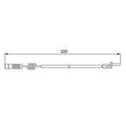 Bosch Brake Pad Wear Sensor Rear 1 987 474 964