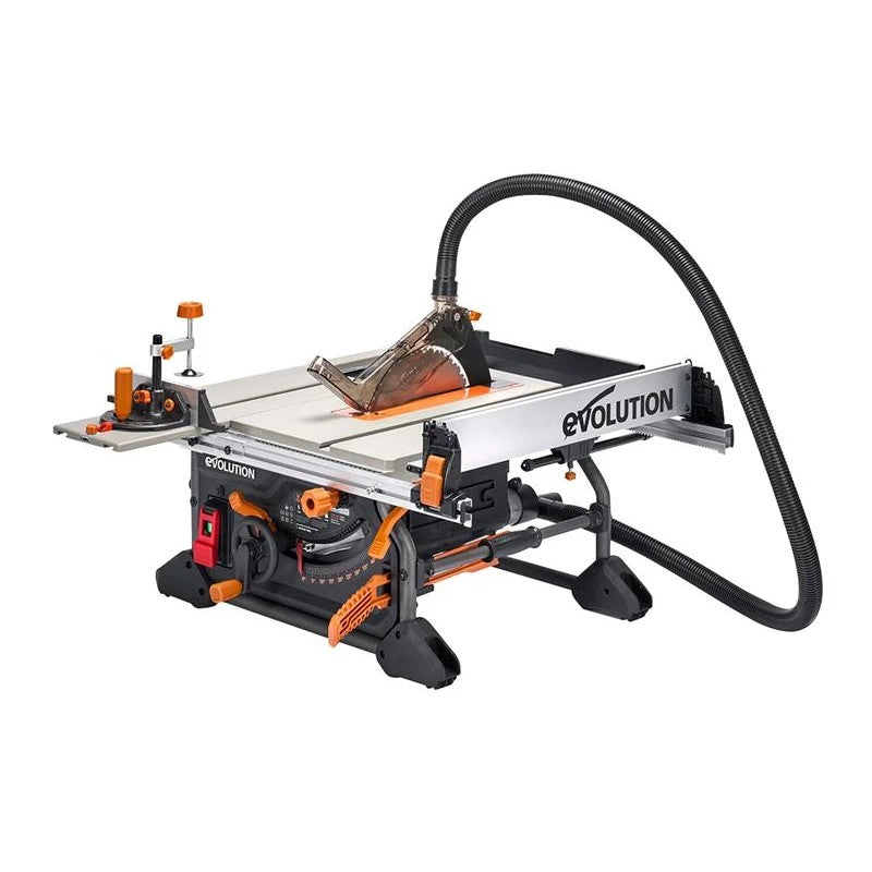 Evolution R255TBL+ Portable Jobsite Table Saw 1800W 240V - 119-0011