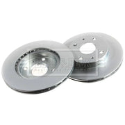 Borg & Beck 2 x Vented Front Brake Discs BBD4145