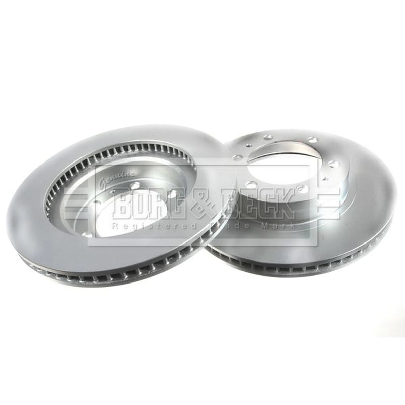 Borg & Beck 2 x Front Brake Discs BBD5375