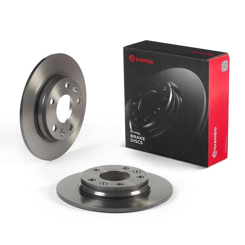 Brembo 2 x Solid Rear Brake Discs 08.E958.21