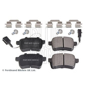 Blue Print Rear Brake Pad Set ADL144224