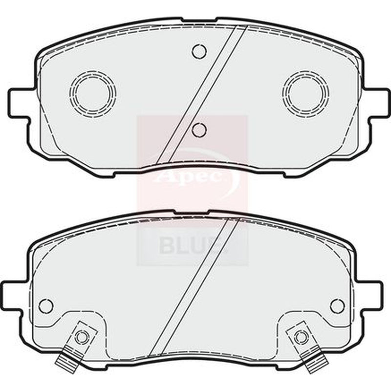 Apec Front Brake Pad Set PD3618