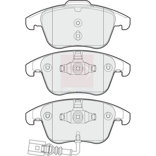 Apec Front Brake Pad Set PD3243