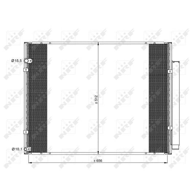 NRF Air Conditioning Condenser 35857