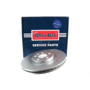 Borg & Beck 2 x Vented Front Brake Discs BBD6148S