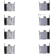 Textar Brake Pad Accessory Fitting Kit Rear 82029900