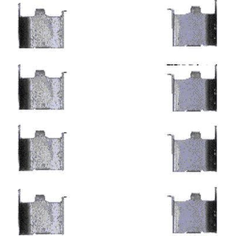 Textar Brake Pad Accessory Fitting Kit Rear 82029900