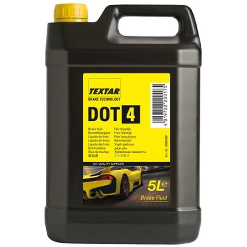 Textar 4 x Brake Fluid DOT 4 5l 95002300