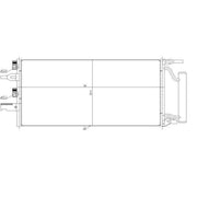 NRF Air Conditioning Condenser 350475