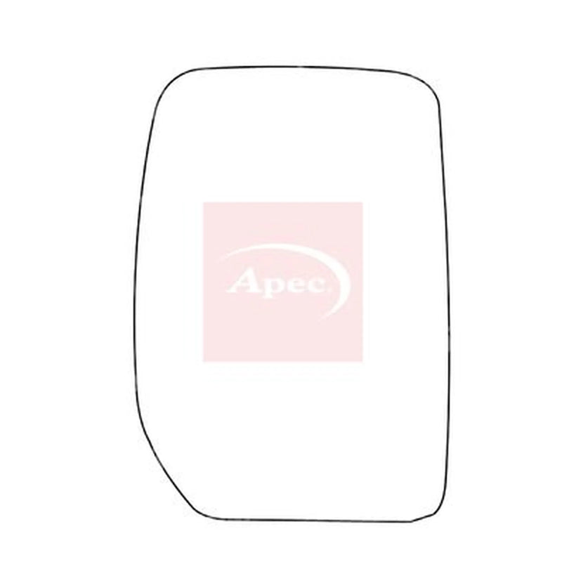 Apec Exterior Wing Mirror Glass Right AMS2020