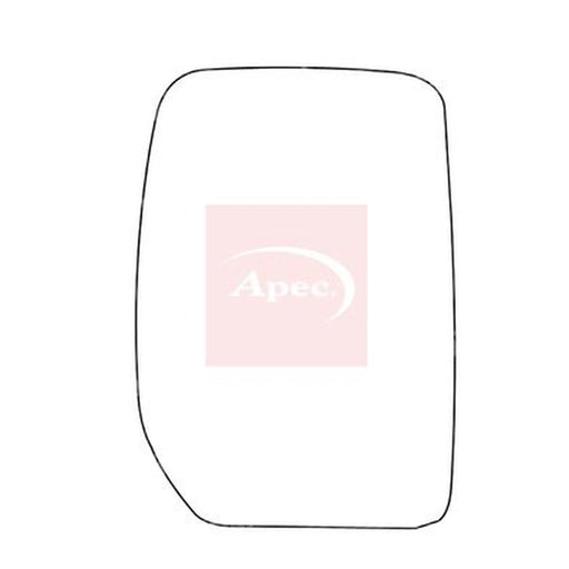 Apec Exterior Wing Mirror Glass Right AMS2020
