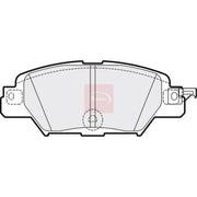 Apec Rear Brake Pad Set PAD2172