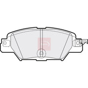 Apec Rear Brake Pad Set PAD2172