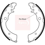 Apec Brake Shoe Set Axle Kit SHU474