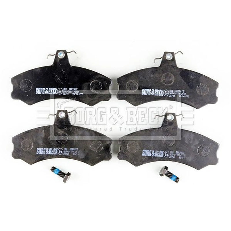 Borg & Beck 4 x Front Brake Pad Set BBP2422
