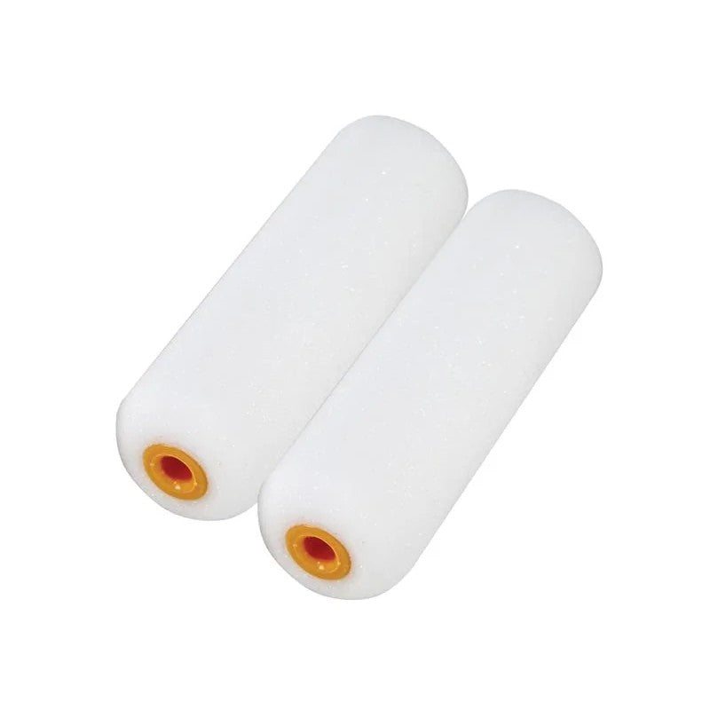 Faithfull Foam Mini Roller Refills 100mm (4in) Pack of 2 - FAIRMINI2F