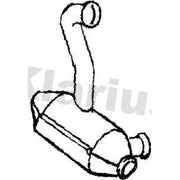 Klarius Catalyst Type Approved With Pipe 322982
