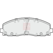 Apec Front Brake Pad Set PAD1880