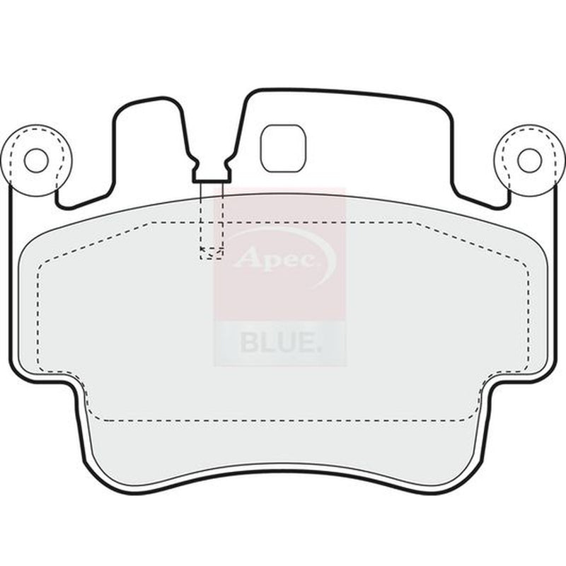 Apec Front Brake Pad Set PD3587