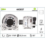 Valeo Car Alternator 12V 443037