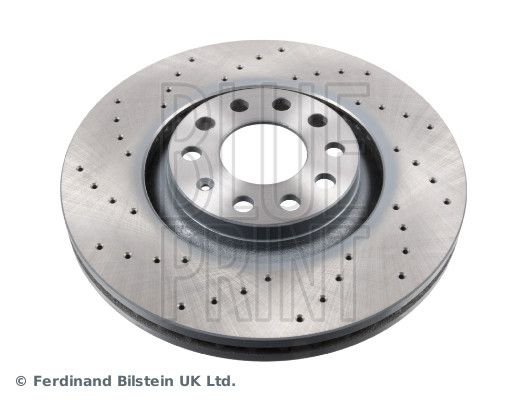 Blue Print Brake Disc Set Perforated/Vented Front