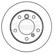 Borg & Beck 2 x Solid Rear Brake Discs BBD5778S