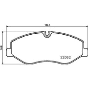 DON Front Brake Pad Set PCP1871