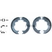 Textar Parking Brake Shoe Set 91066100