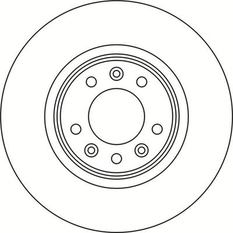 Abtex 2 x Vented Rear Brake Discs BD2133V