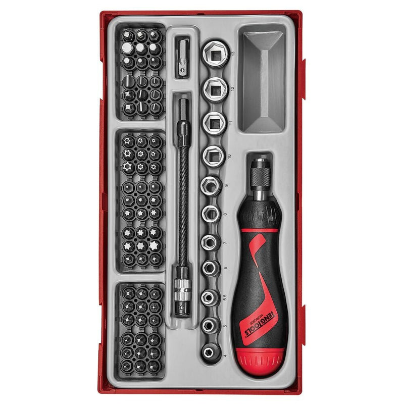 Teng Tools Bits Driver Set TT1 84 Pieces 1/4" Drive