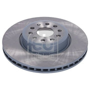 Febi 2 x Vented Front Brake Discs 184654