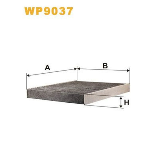 WIX Cabin Air Filter (Pollen Filter) WP9037