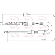 Apec Handbrake Cable Left Rear CAB1397