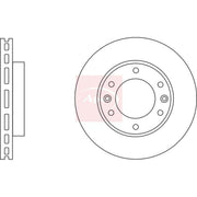 Apec 2 x Vented Front Brake Discs DSK2565