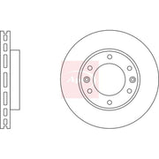 Apec 2 x Vented Front Brake Discs DSK2565