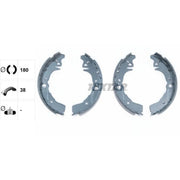 Textar Brake Shoe Set Axle Kit 91059700