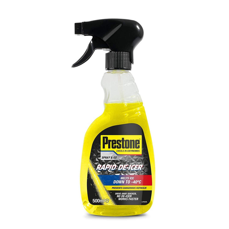 Prestone De-Icer Trigger Spray 500ml - Melts Ice to -40°C