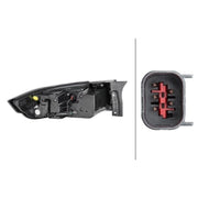 Hella Tail Light / Lamp W16W Right 2SK 012 379-441