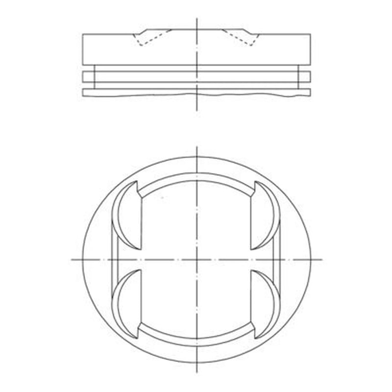 Mahle Piston Cylinder Bore = 96mm 002 65 00