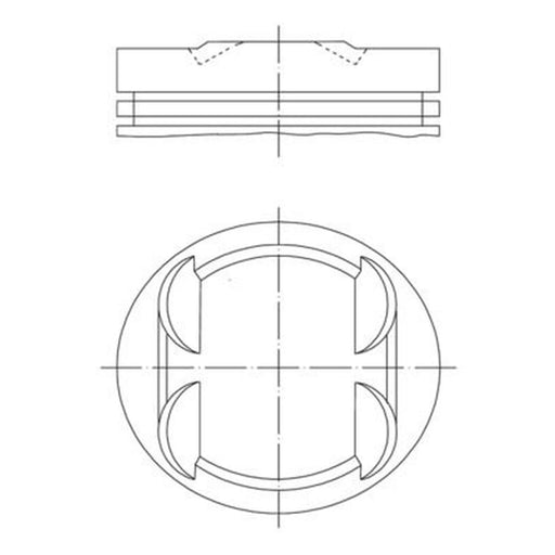 Mahle Piston Cylinder Bore = 97mm 002 65 02